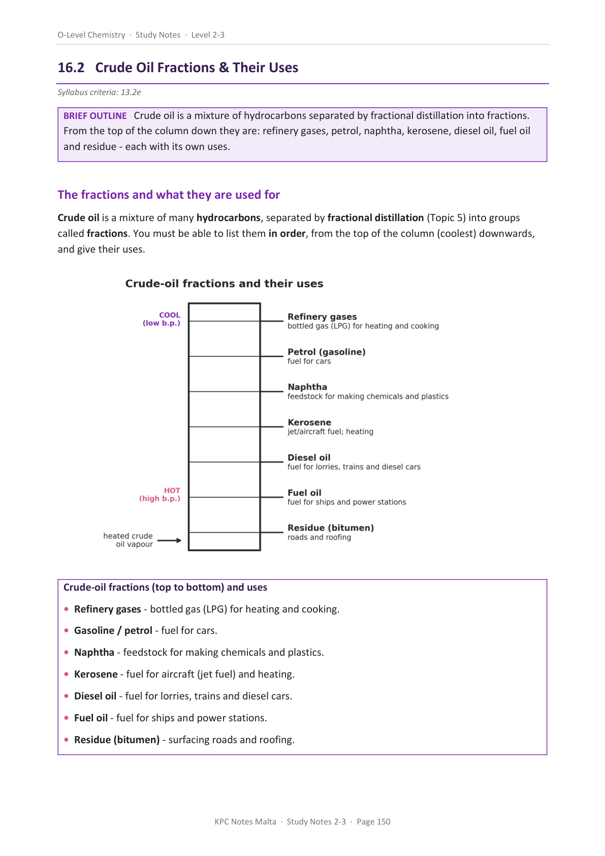 ⭐ O-Level Chemistry | Note pack