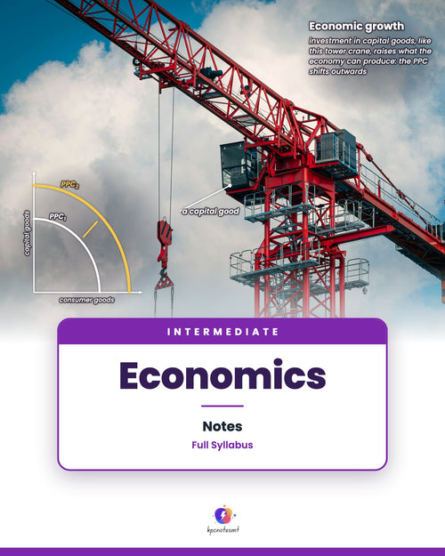 Intermediate Economics Full Syllabus Notes by KPC Notes Malta