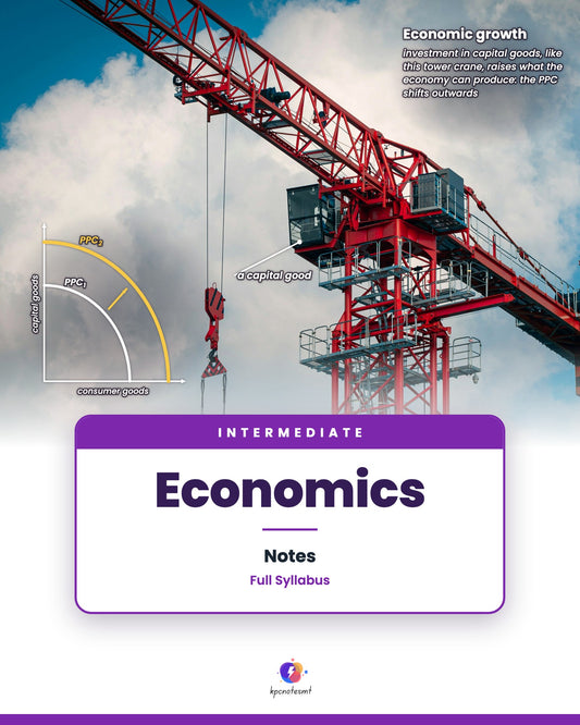 Intermediate Economics Full Syllabus Notes by KPC Notes Malta