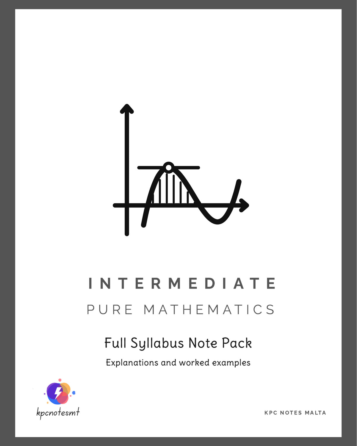 Intermediate Pure Maths Full Syllabus Note Pack by KPC Notes Malta