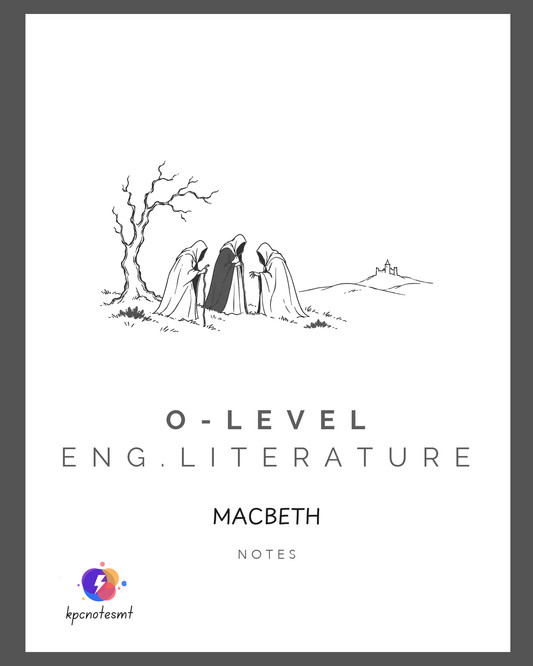 Macbeth Complete Exam Pack: Notes cover