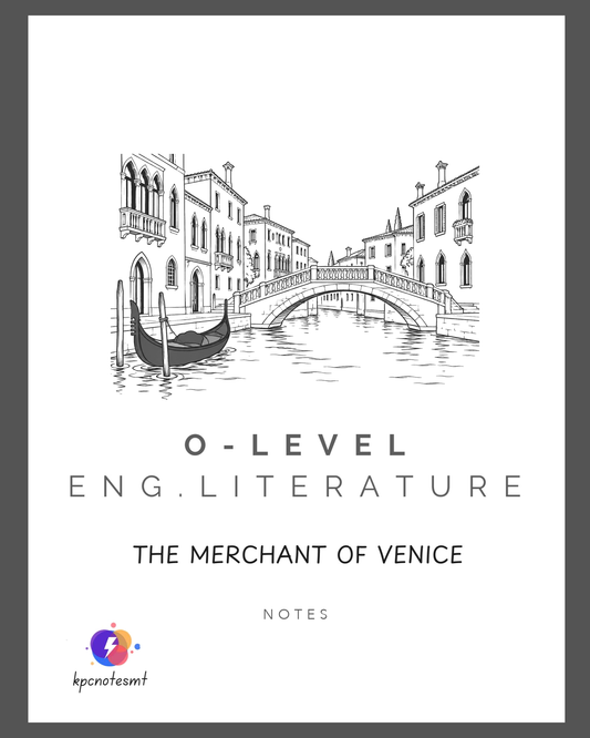 The Merchant of Venice Complete Exam Pack: Notes cover