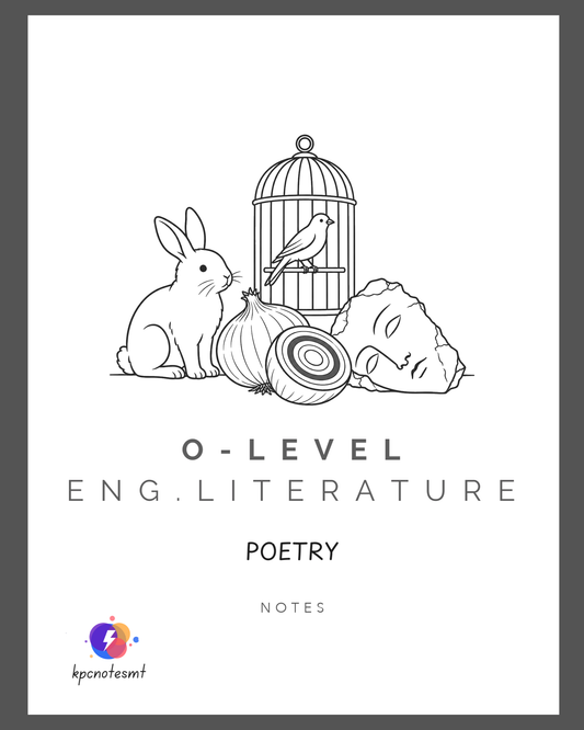 Poetry and Unseen Complete Exam Pack: Notes cover