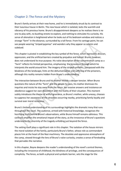 Chapter Summaries: Chapter 2, the fence and the mystery (page 6)
