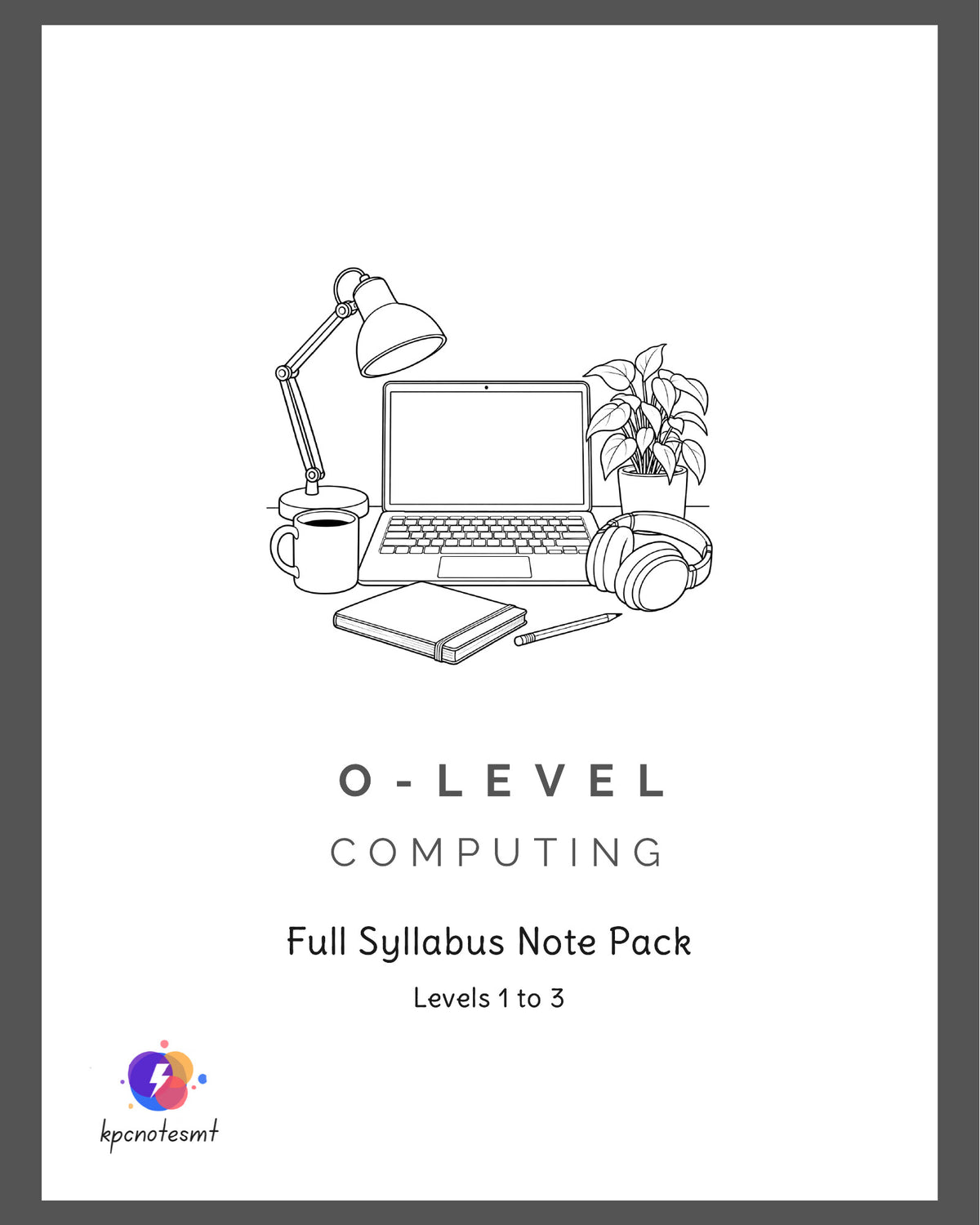 O-Level Computing Full Syllabus Note Pack by KPC Notes Malta