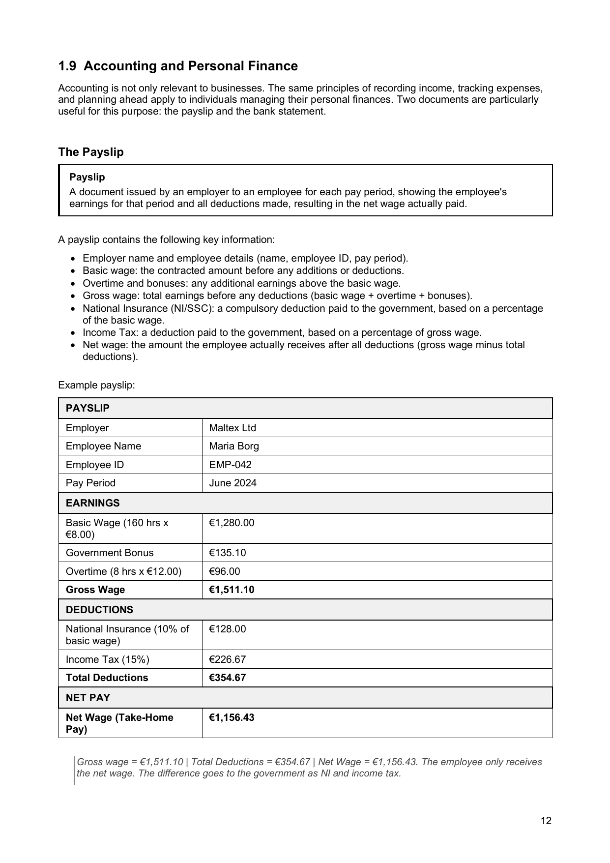 O-Level Accounting | Full Syllabus Notes