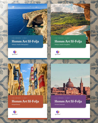 Hemm Art fil-Folja: il-kotba kollha tal-pakkett, KPC Notes Malta
