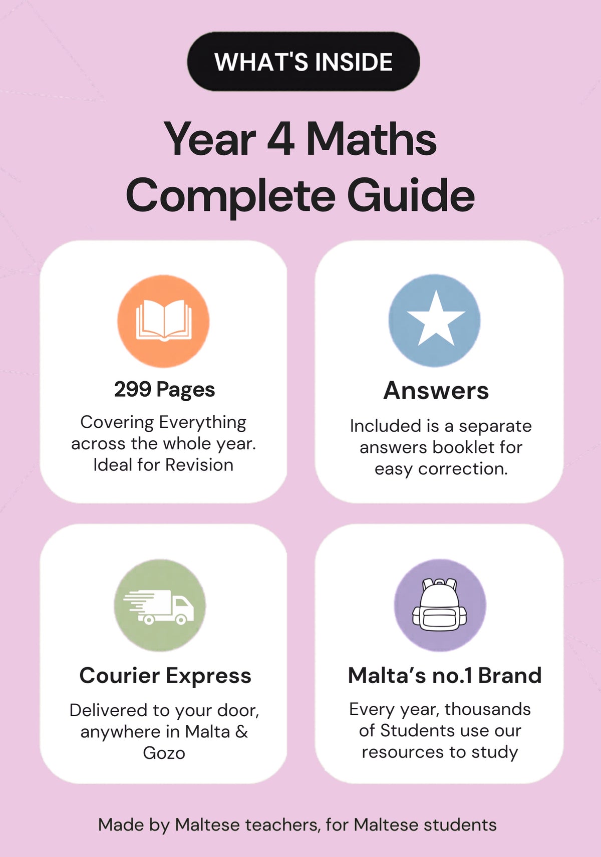 Overview: 299 pages of notes, examples and worksheets, with a separate answers booklet