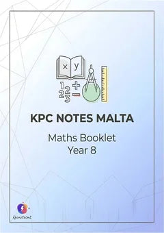 KPC Year 8 Maths pack cover